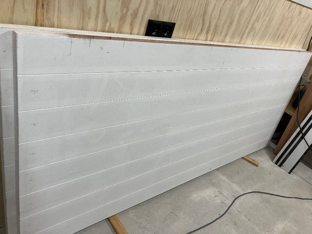 garage deuren, 215 cm of meer, Nieuw, Buitendeur, Hout