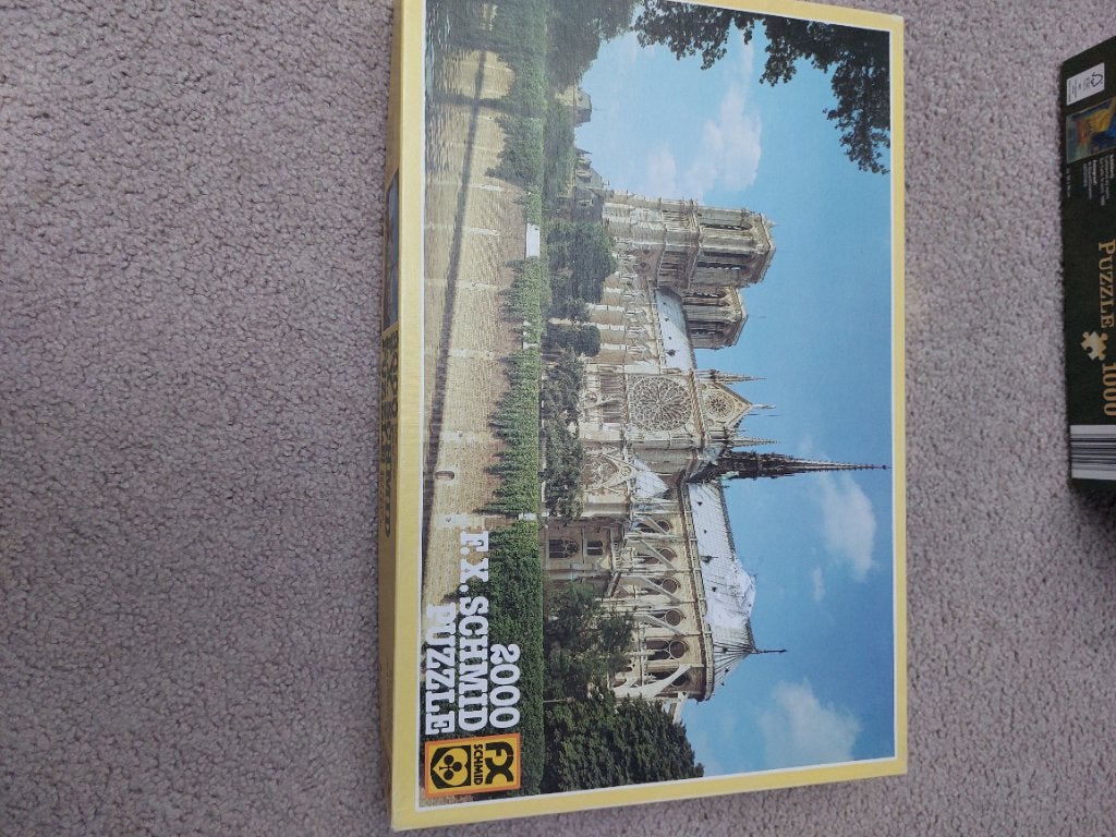 Legpuzzel Notre Dame Parijs 2000 stukjes, Ophalen of Verzenden, Meer dan 1500 stukjes, Nieuw, Legpuzzel