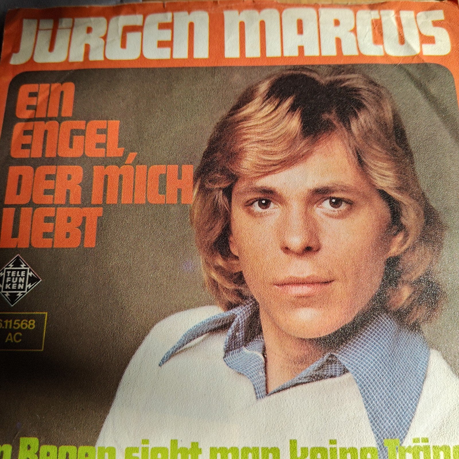 Jurgen Marcus - Ein Engel Der Mich Liebt (Single), Cd's en Dvd's, Ophalen of Verzenden, Gebruikt, 7 inch