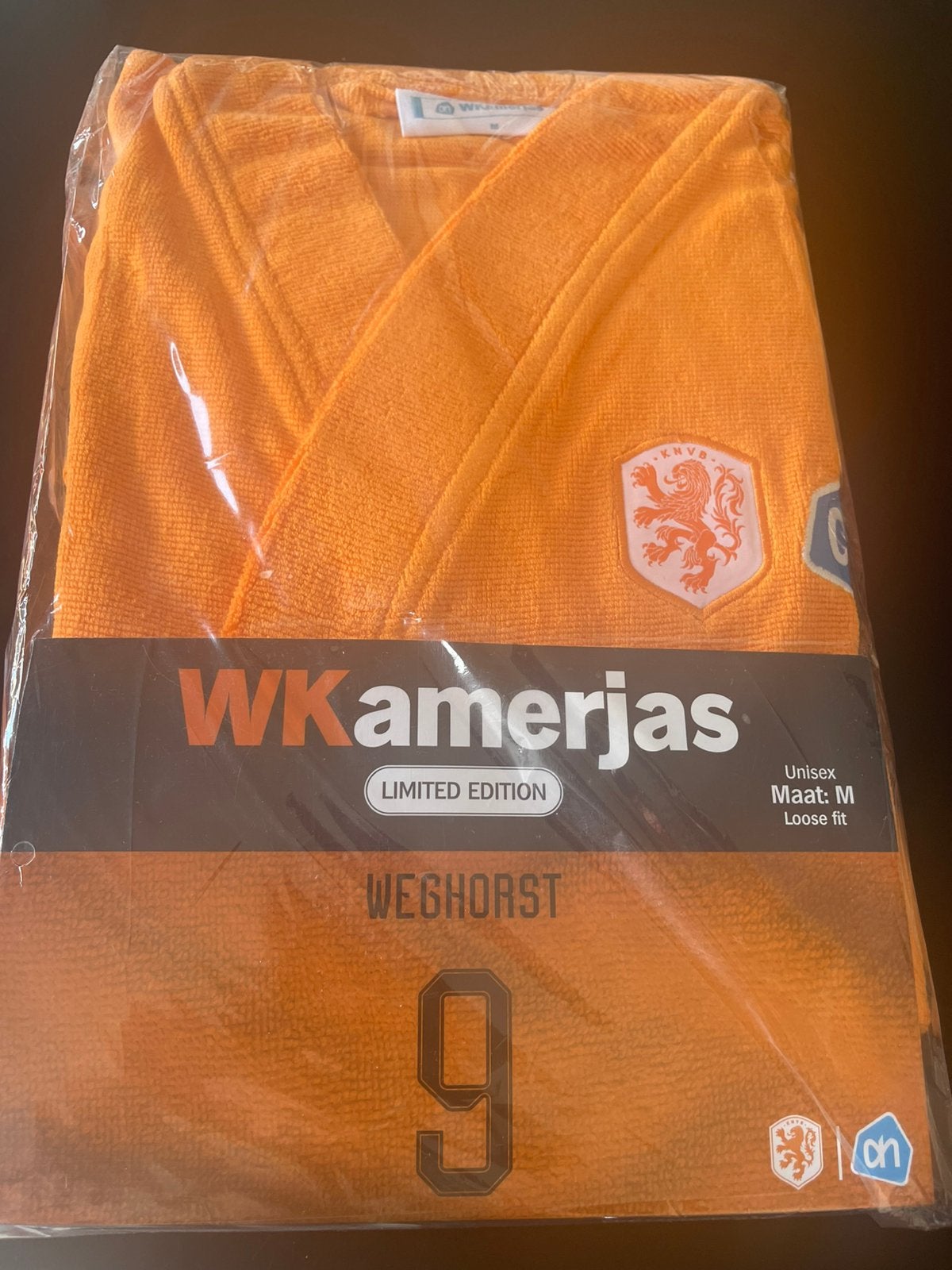 WKamersjas AH maat M Weghorst, Verzamelen, Supermarktacties, Albert Heijn, Ophalen of Verzenden