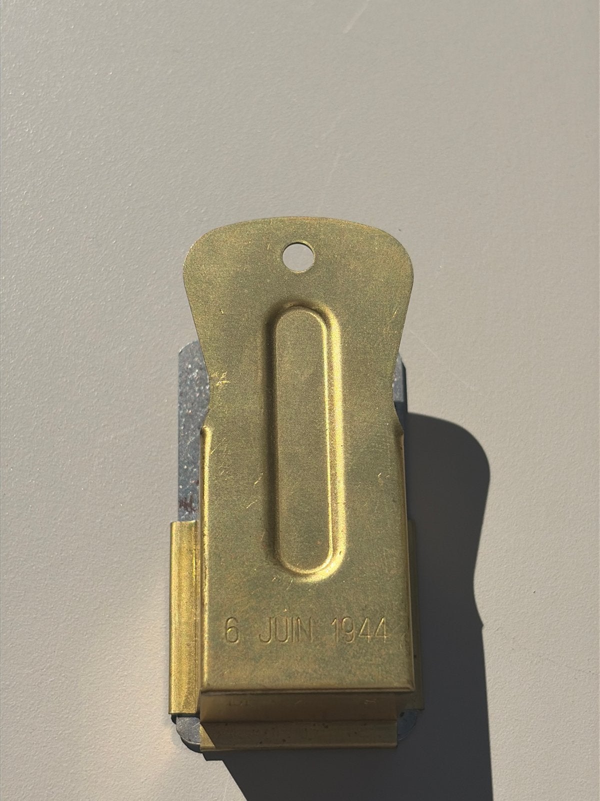 Reproductie WWII D-Day "Cricket" clicker, Verzamelen, Militaria | Tweede Wereldoorlog, Ophalen of Verzenden, Landmacht, Amerika