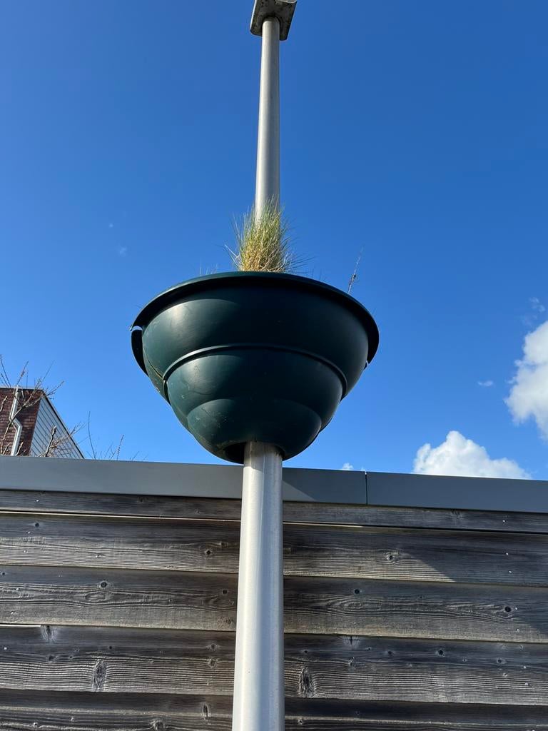 Professionele lantaarnpaal bloembak 65cm, Ophalen of Verzenden, Zo goed als nieuw