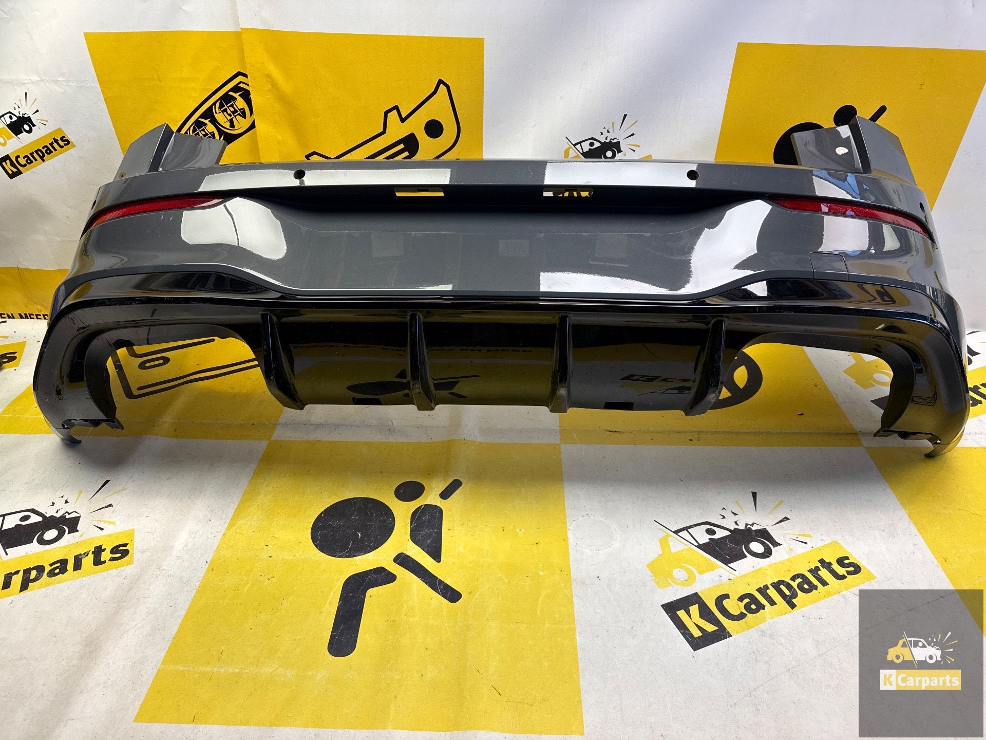 VW Golf 8 R VIII R R20 6XPDC Bumper 5H6807421E Achterbumper, Gebruikt, Volkswagen, Volkswagen AG, Achter