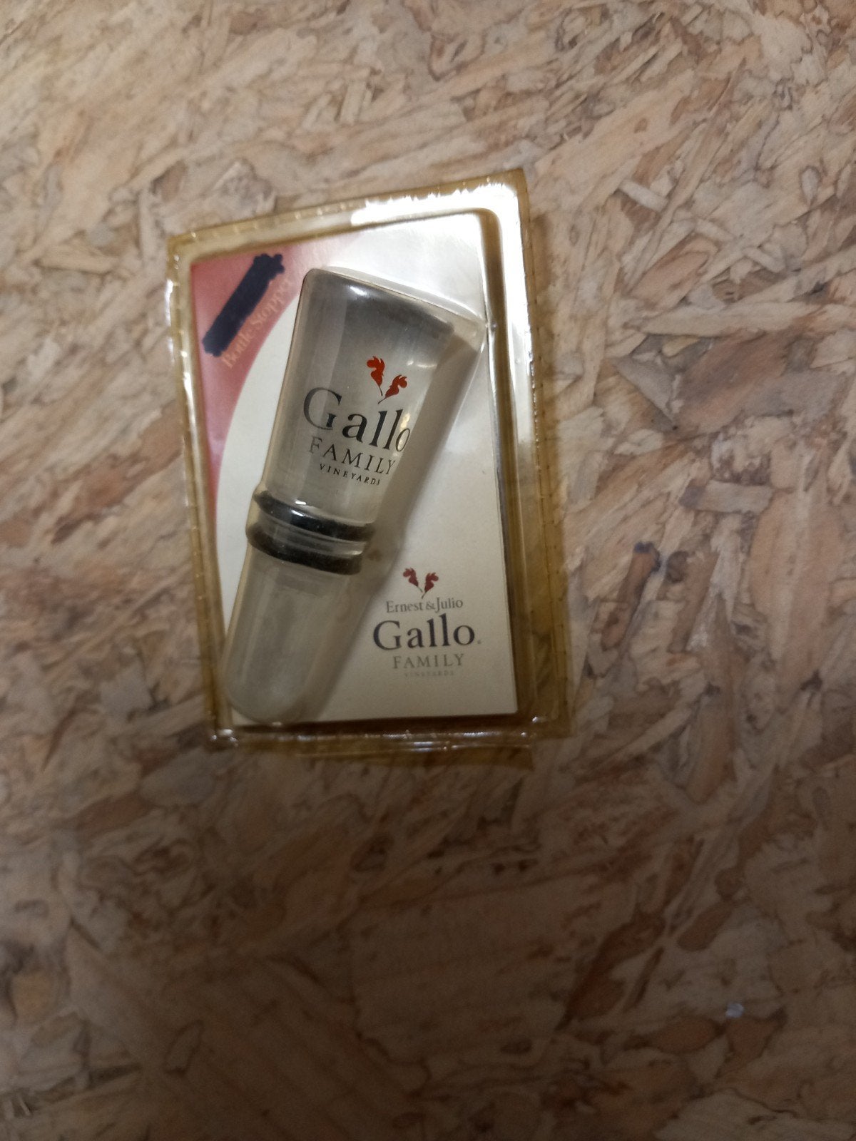 Gallo Family Vineyards Flessenstopper - Nieuw in verpakking, Huis en Inrichting, Overige typen, Kunststof, Ophalen of Verzenden