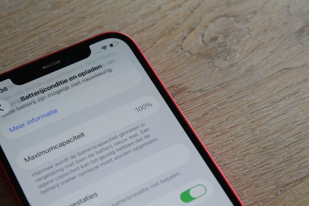 iPhone 12 - 128GB - Rood | Batterij 100% | Krasvrij scherm, Apple, Refurbished, Ophalen of Verzenden, Apple