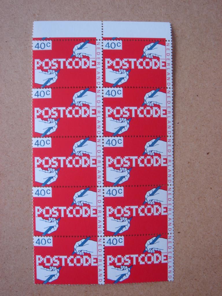 1978 NVPH 1151-1152 INVOERING POSTCODE 20x, Postzegels en Munten, Postzegels | Nederland, Ophalen of Verzenden, Na 1940, Postfris