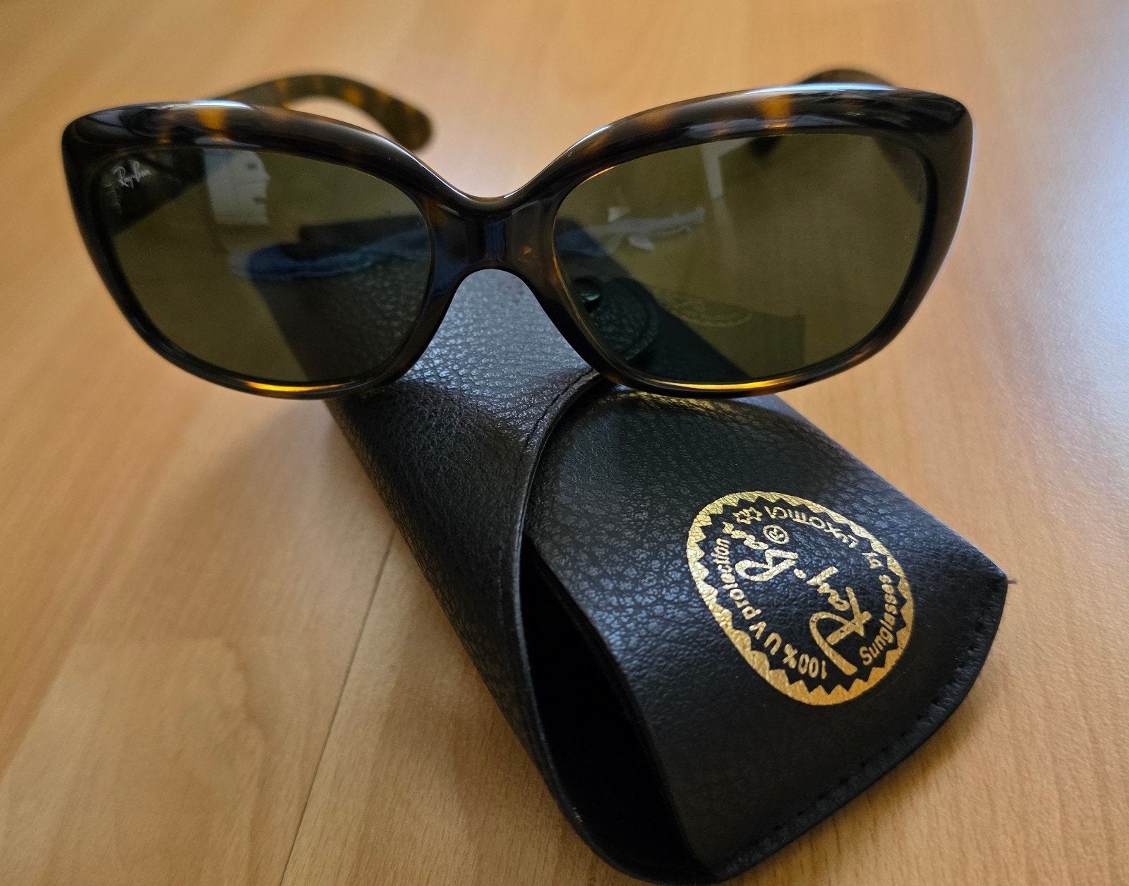 Ray-Ban Jackie OHH RB4101 710, Ophalen of Verzenden, Zo goed als nieuw, Groen, Ray-Ban