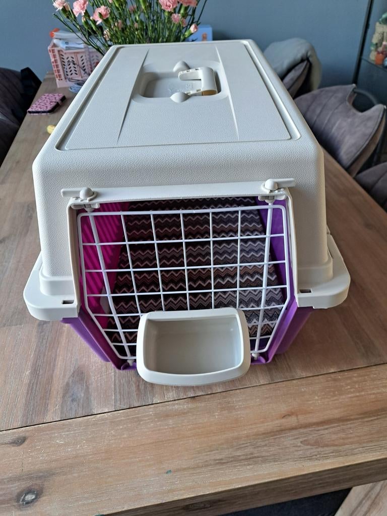 Ferplast katten reismand, Dieren en Toebehoren, Katten-accessoires, Ophalen, Zo goed als nieuw
