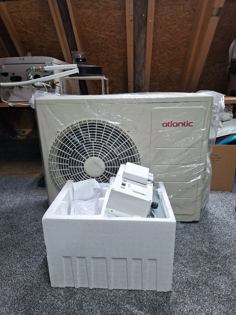 Atlantic 5 kW Monoblock Warmtepomp – Compleet met buffervat, Ophalen, 30 tot 80 cm, Overige typen, Nieuw
