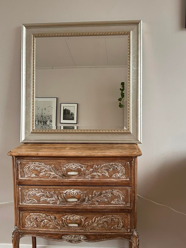 Mooie spiegel , jaren 90, Huis en Inrichting, Ophalen, Hout, 50 tot 75 cm, Minder dan 50 cm