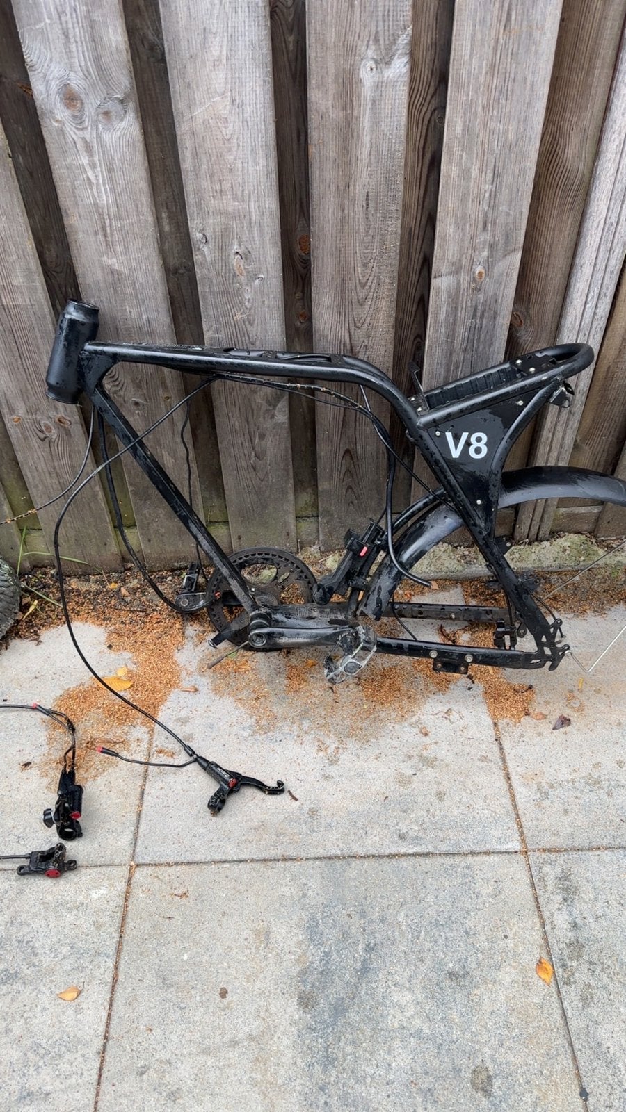 Fatbike frame, Fietsen en Brommers, Ophalen, Zo goed als nieuw, Fatbike, Frame