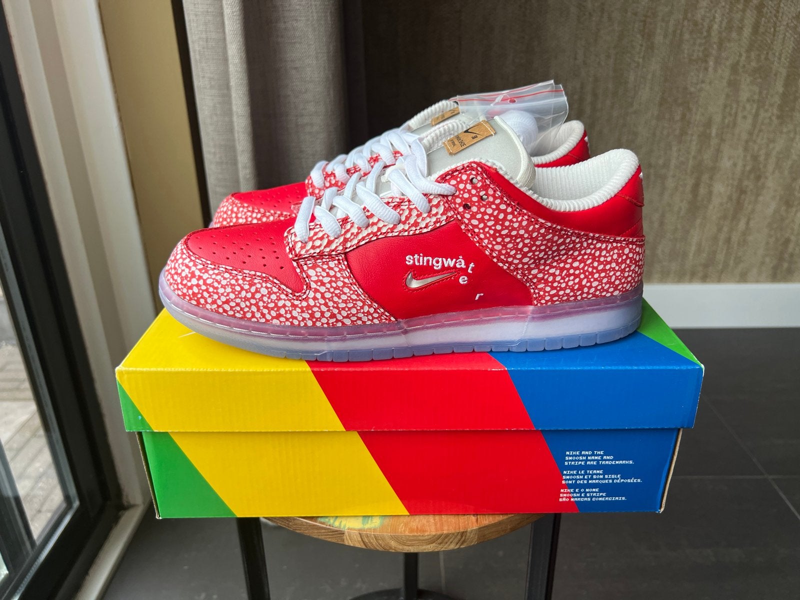 Nike SB Dunk Low Stingwater Magic Mushroom - Maat 45,5, Overige kleuren, Nieuw, Ophalen of Verzenden, Sneakers of Gympen