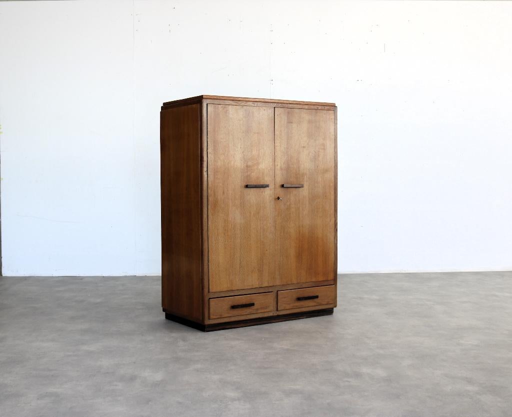 art deco kledingkast | kast | jaren 40, Gebruikt, ., Ophalen of Verzenden, .