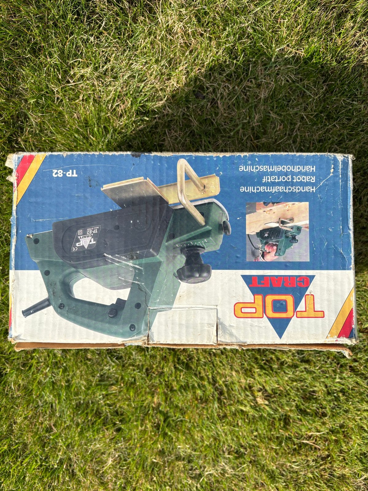 Top Craft TP-82 Handschaafmachine, Ophalen, Gebruikt