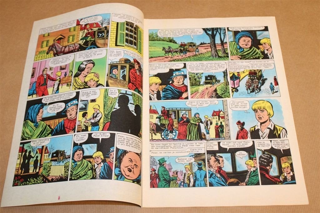 Van Scheepsjongen tot Admiraal — Toppers in Strip 1974, Boeken, Eén stripboek, Ophalen of Verzenden, Gelezen