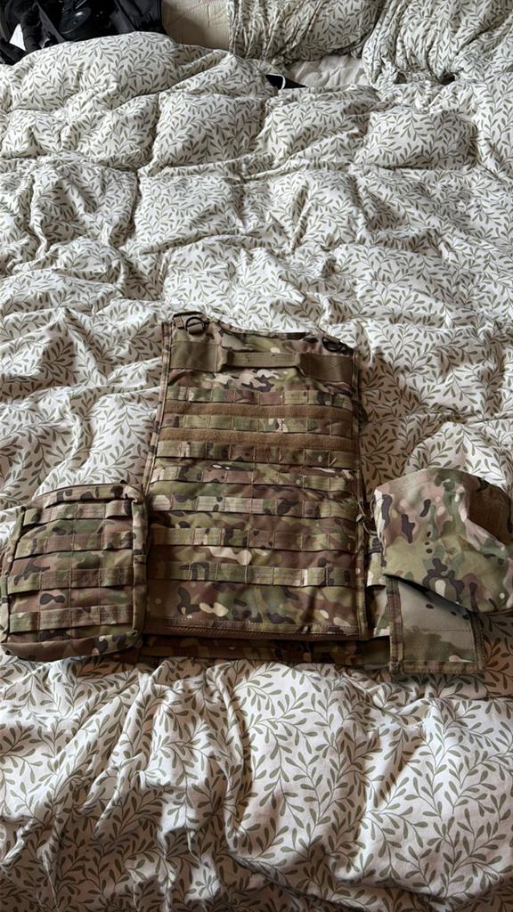 Airsoft plate carrier invadergear OCP camo, Verzamelen, Militaria | Algemeen, Ophalen of Verzenden