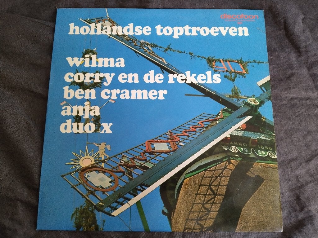 LP - Hollandse toptroeven, Cd's en Dvd's, LP, Gebruikt, Ophalen of Verzenden, Levenslied of Smartlap