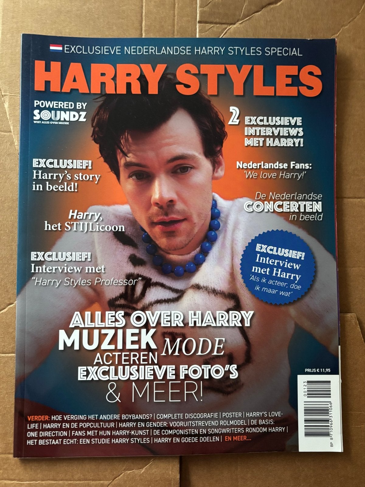 Harry Styles Special Magazine - Exclusieve Nederlandse Editi, Boeken, Ophalen of Verzenden, Zo goed als nieuw, Muziek, Film of Tv