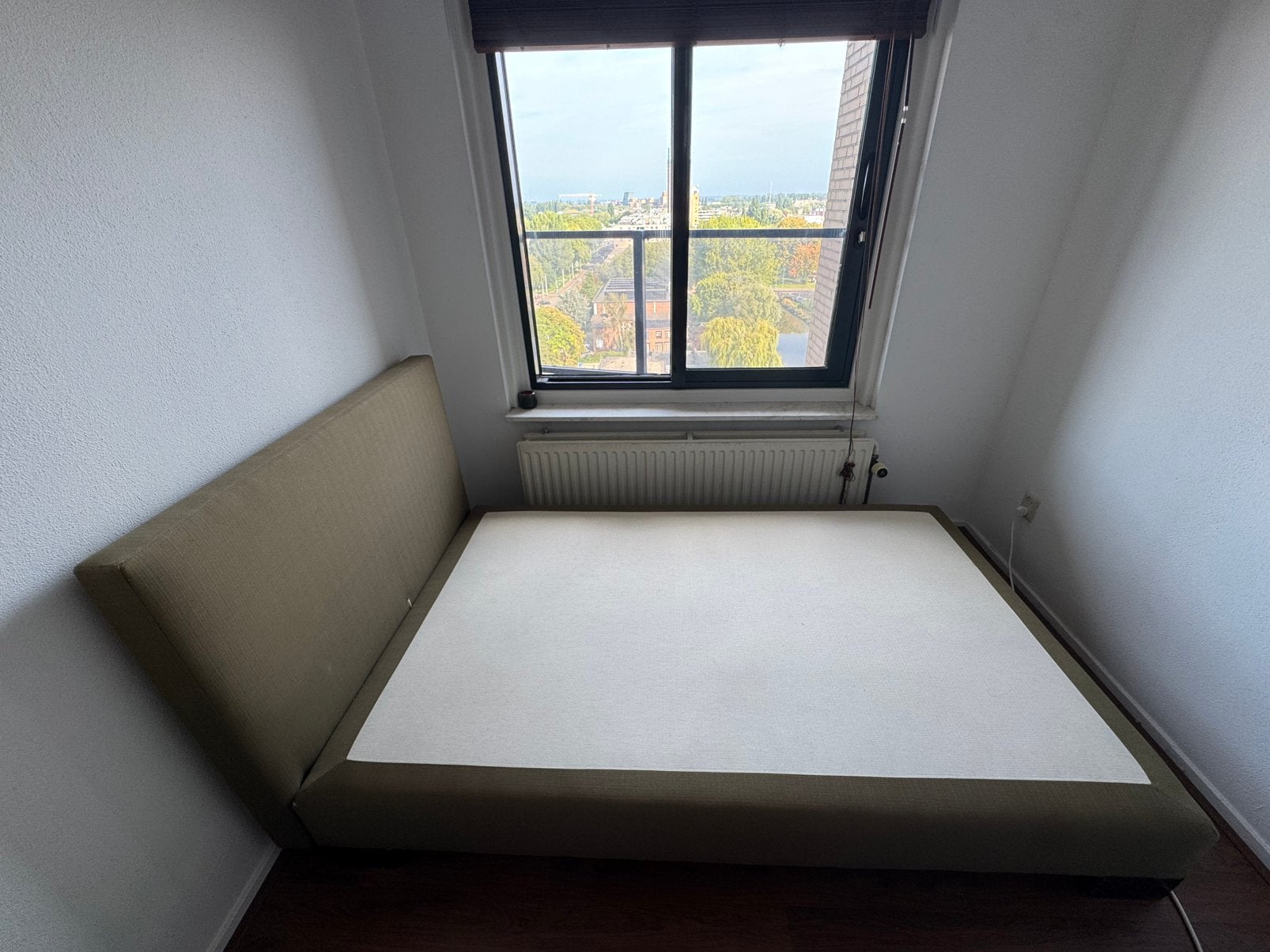 twijfelaar bed 120x190 cm inclusief matras – €80, Ophalen, Gebruikt, Twijfelaar, 120 cm