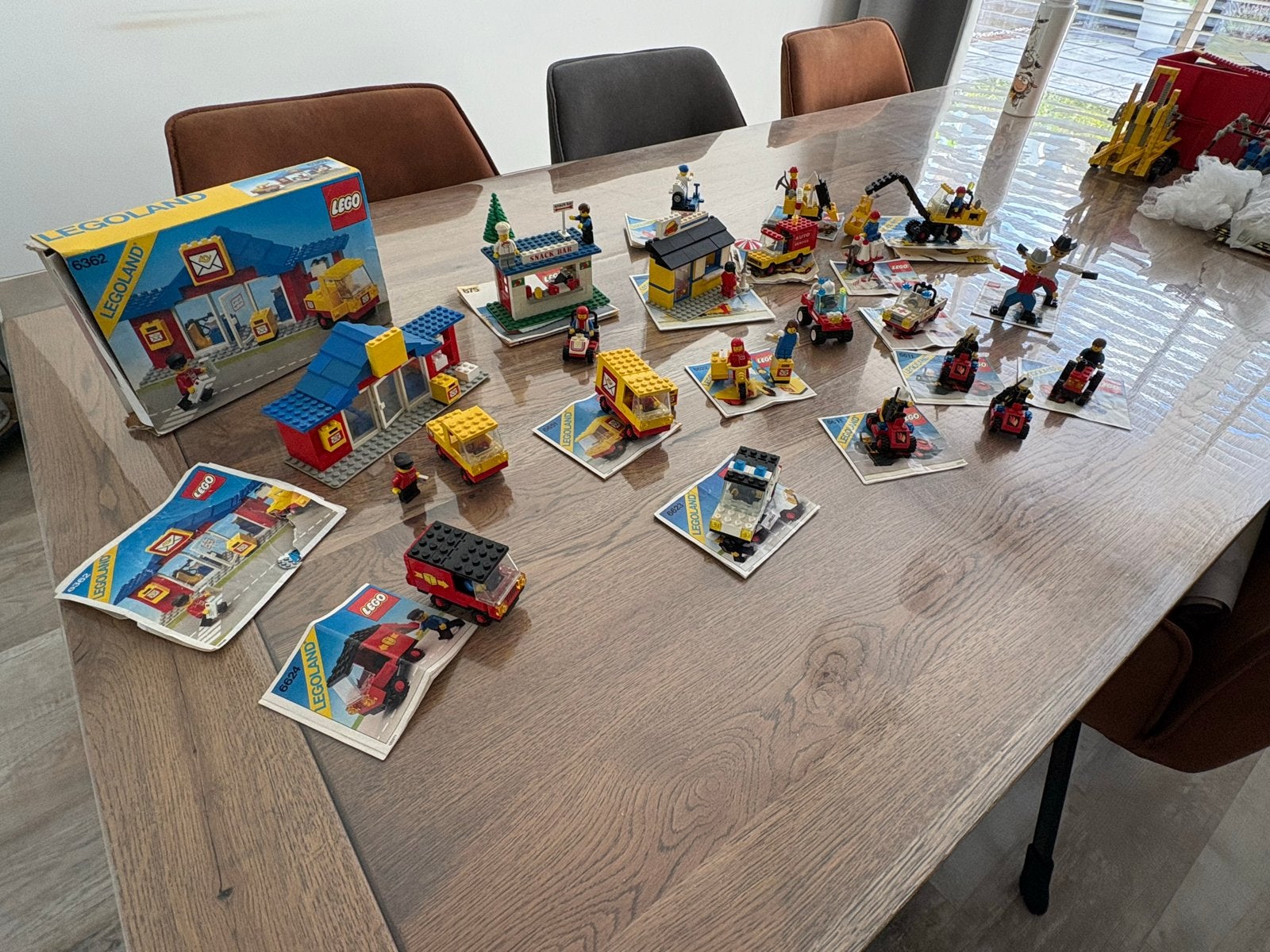 Grote collectie vintage LEGO Legoland sets met instructies, Gebruikt, Lego, Ophalen of Verzenden, Compleet