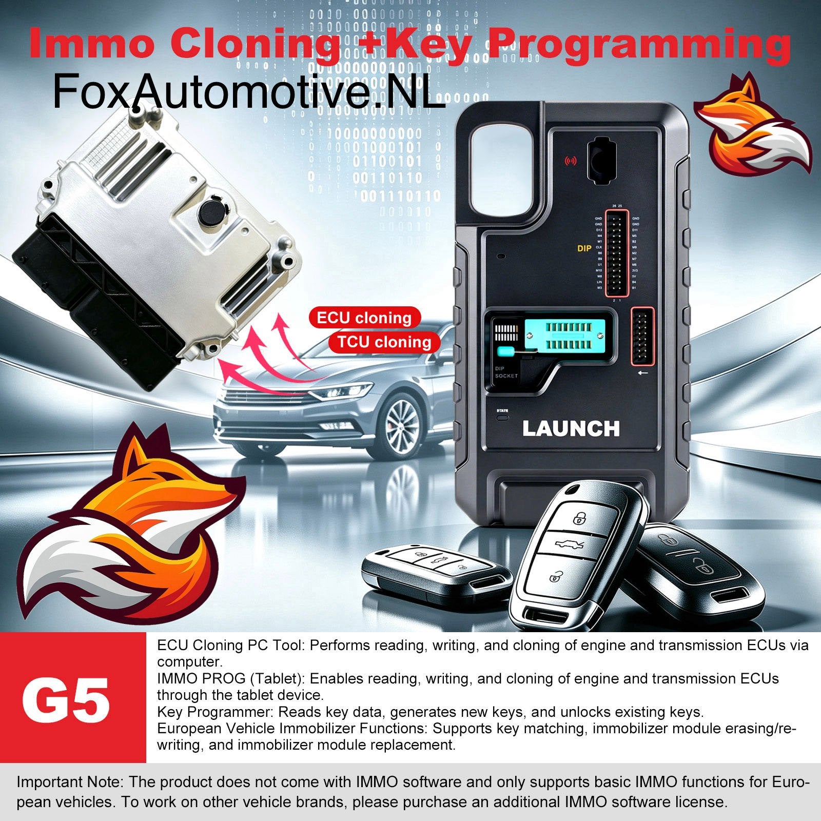 Launch X431 Prog5 new programmer tool, Auto diversen, Ophalen of Verzenden