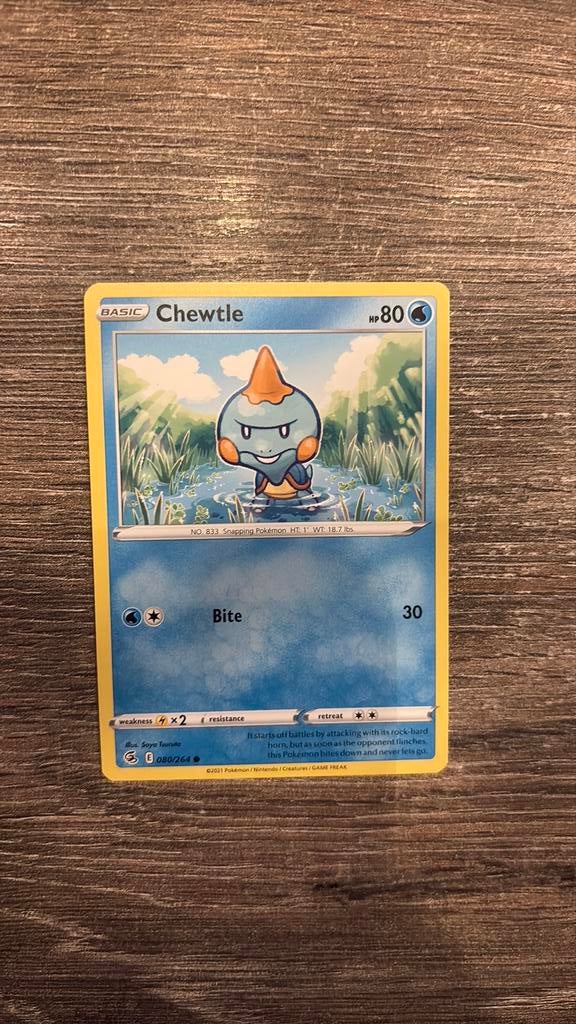 FST Chewtle 080/264, Ophalen of Verzenden, Zo goed als nieuw