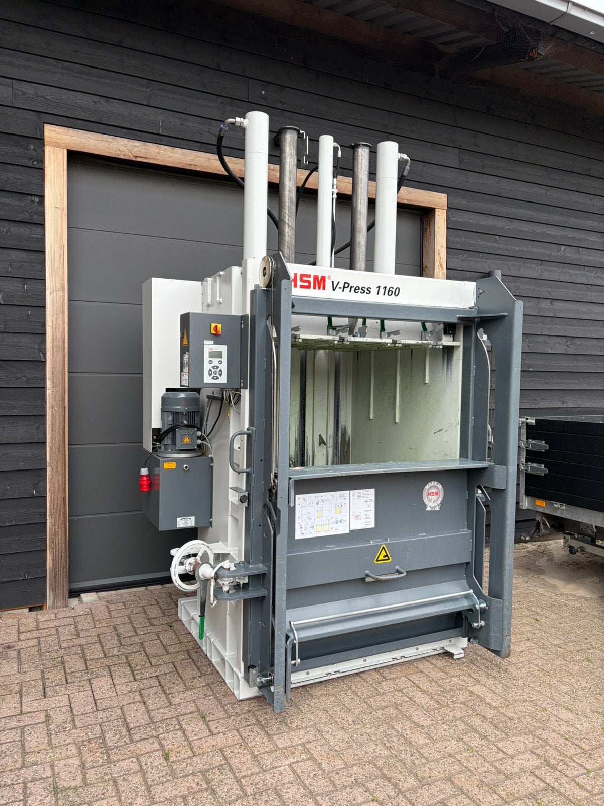 HSM V-Press 1160 Plus | 60 ton | Balenpers | Papierpers, Ophalen of Verzenden