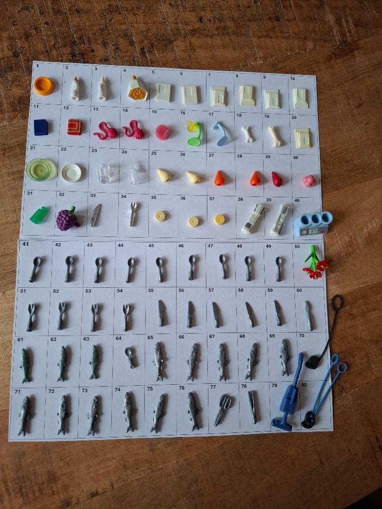 Playmobil diverse onderdelen 58 per stuk 0,10 euro, Ophalen of Verzenden, Gebruikt