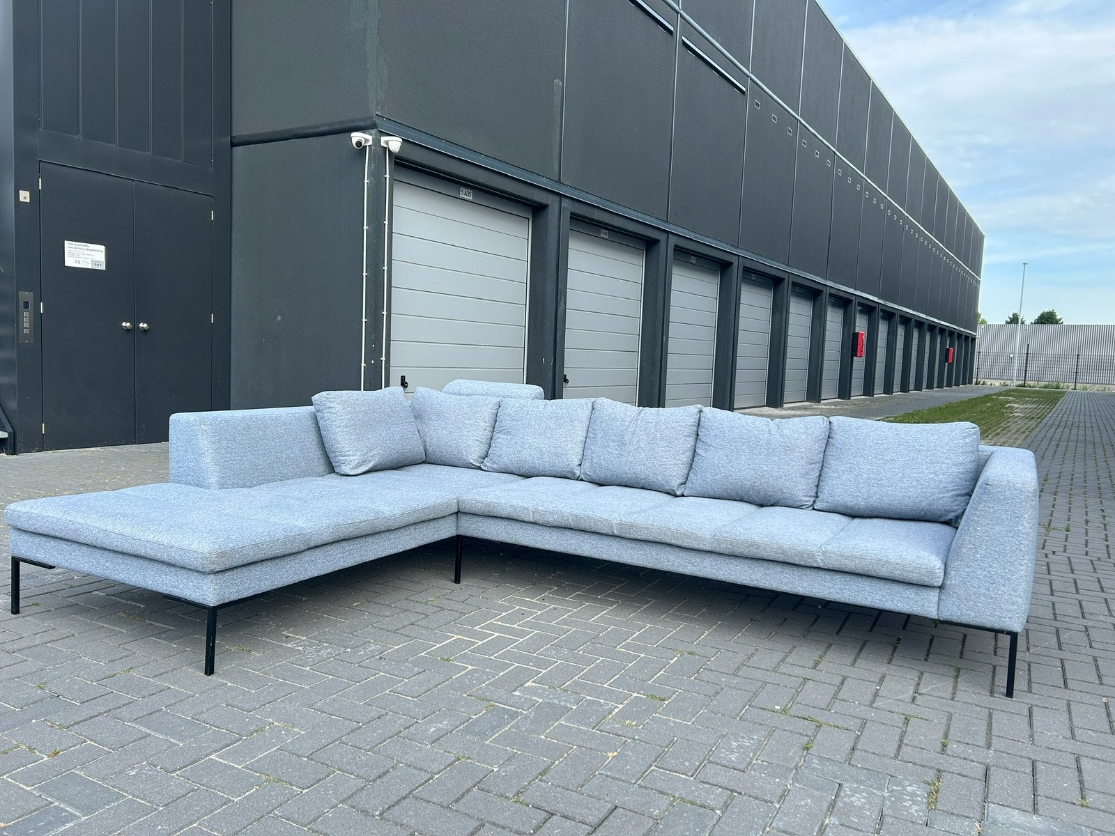 Luxe hoekbank Piet Klerkx  315 cm – Zeer netjes, Ophalen of Verzenden, Zo goed als nieuw