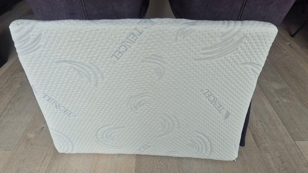 Tencel boxmatras, Ophalen, Zo goed als nieuw, Rechthoekig
