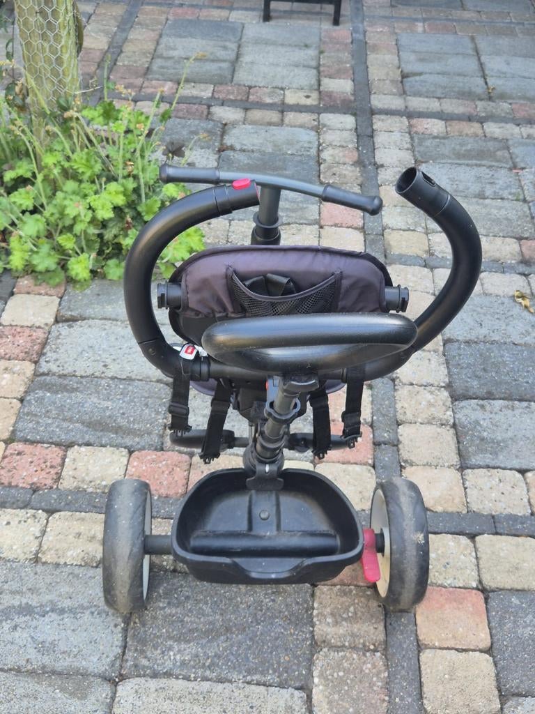 Kinderdriewieler met duwstang en verstelbare zitting, Fietsen en Brommers, Fietsen | Kinderfietsjes, Ophalen, Gebruikt, Onbekend