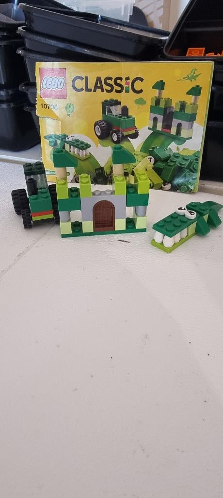 10708 LEGO Classic groen, Overige thema's, Lego, Ophalen of Verzenden, Zo goed als nieuw
