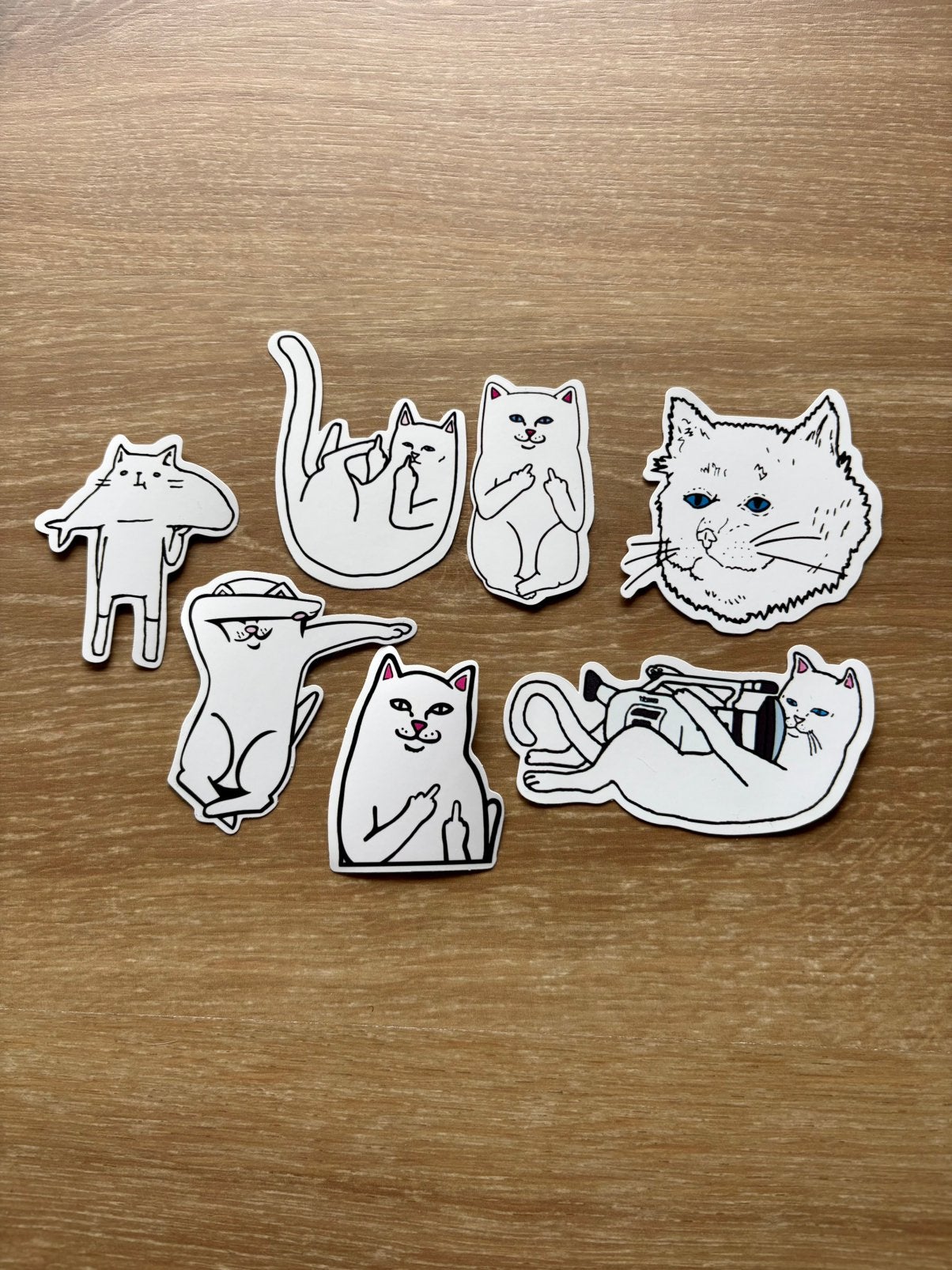 Ripndip white stickers, Ophalen of Verzenden, Nieuw, Merk
