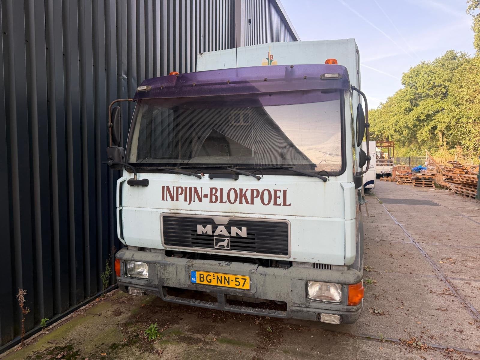 MAN 8L, Auto's, Euro 2, Stof, MAN, Origineel Nederlands