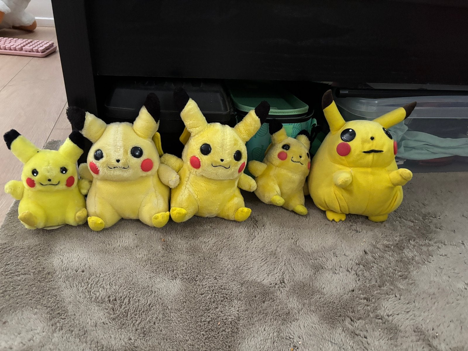 Pikachu knuffels, Ophalen, Gebruikt