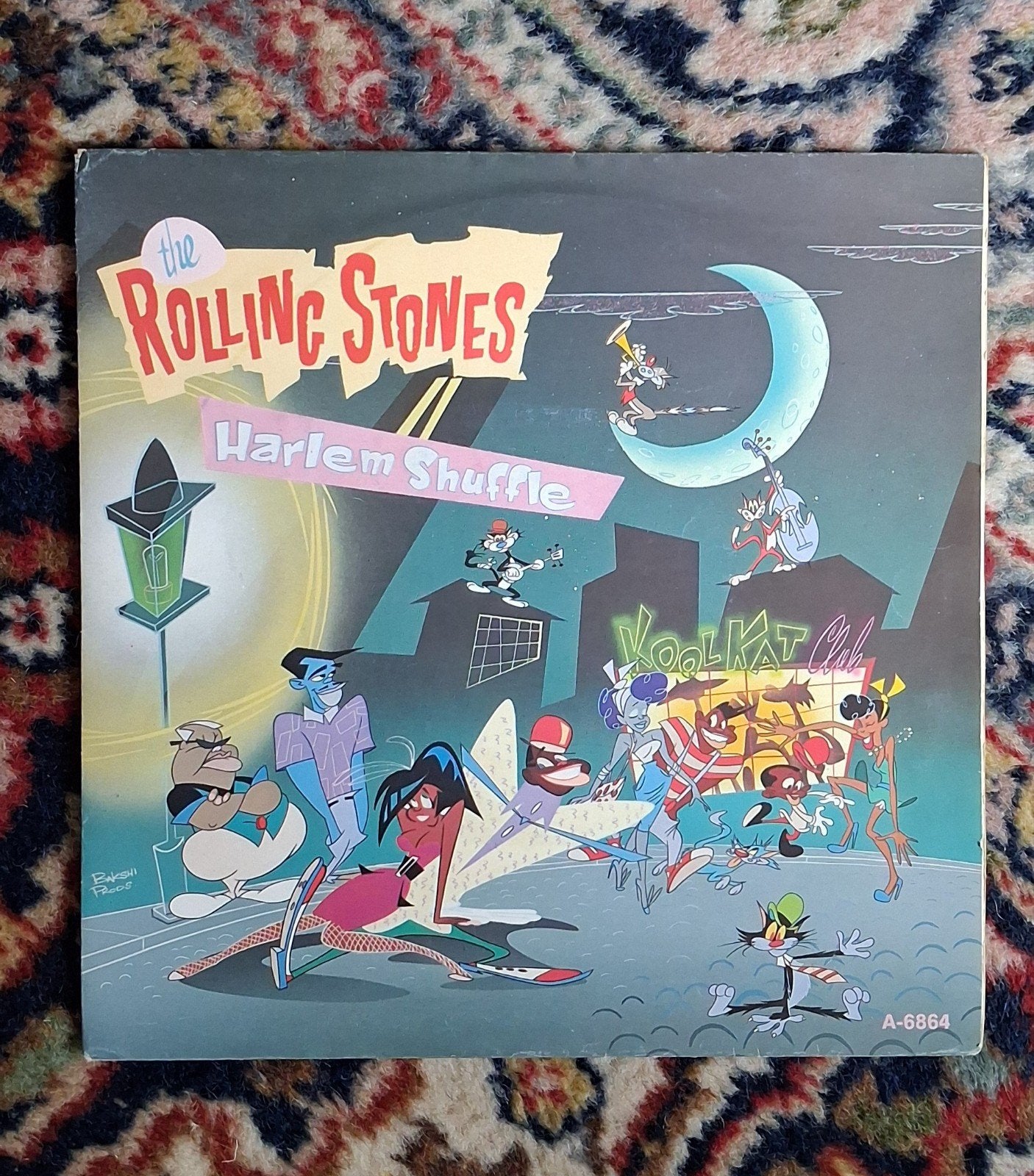 The Rolling Stones - Harlem Shuffle 7 inch vinyl single, Gebruikt, 7 inch, Ophalen of Verzenden, EP