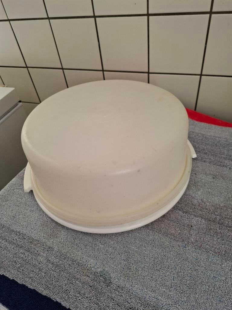 Grote taartdoos of voor cakejes, hapjes etc tupperware, Huis en Inrichting, Keuken | Tupperware, Ophalen of Verzenden, Zo goed als nieuw