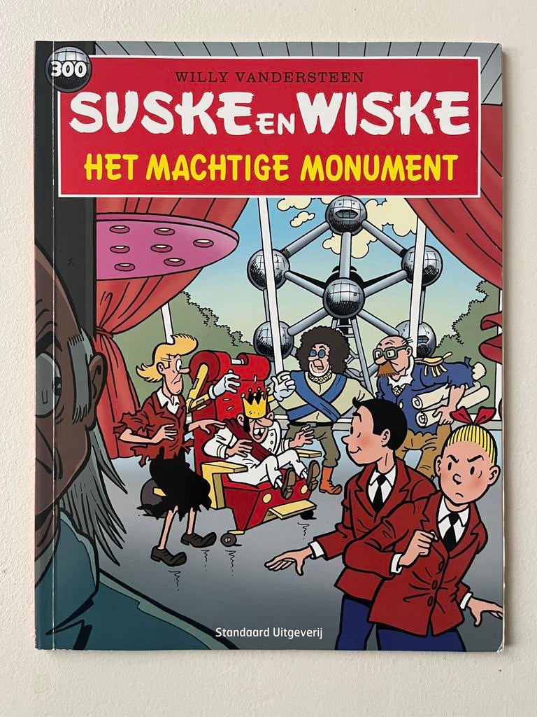 Suske en wiske 300 het machtige monument eerste 1e 1ste druk, Boeken, Stripboeken, Eén stripboek, Ophalen of Verzenden, Zo goed als nieuw
