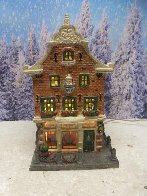 dickensville Apotheek de Gaper Leeuwarden kerstdorp kerst, Ophalen of Verzenden, Zo goed als nieuw