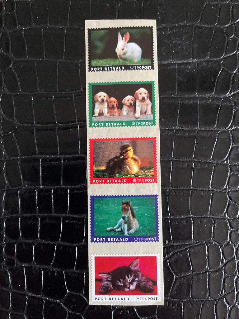 Nederland post betaald dieren postfris, Ophalen of Verzenden, Nederland
