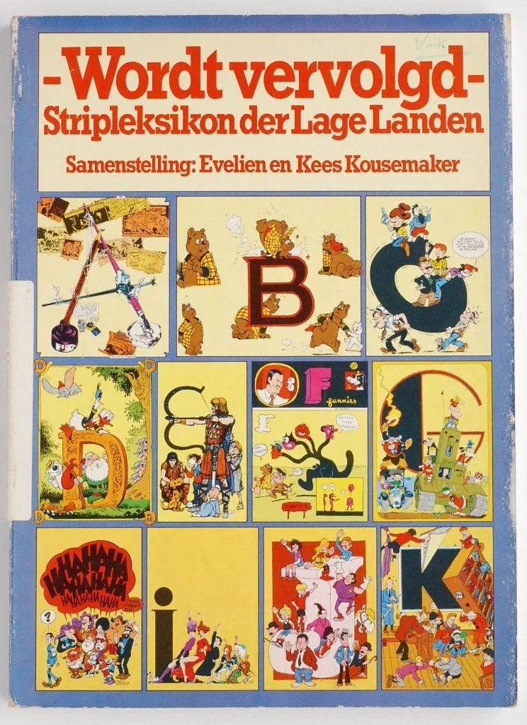 Wordt Vervolgd - Stripleksikon der Lage Landen 1979, Eén stripboek, Verzenden, Gelezen