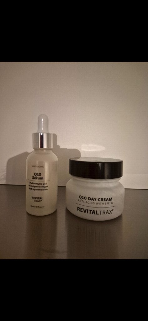 Revitaltrax q10 serum+q10 cream koopje, Ophalen, Nieuw, Gehele gezicht