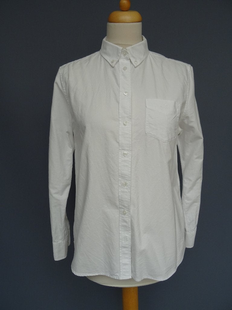 GANT maat 40, overhemd blouse., Maat 38/40 (M), Wit, Ophalen of Verzenden, Zo goed als nieuw