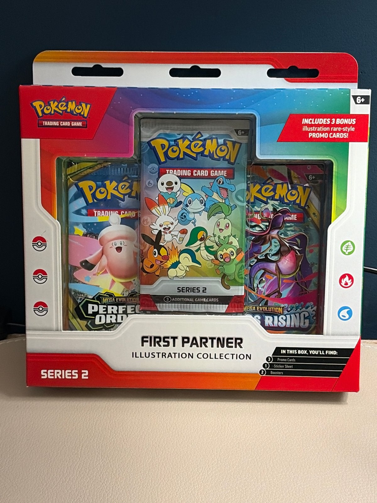 Pokémon First Partner Illustratie Collectie Serie 2, Ophalen of Verzenden, Nieuw, Booster