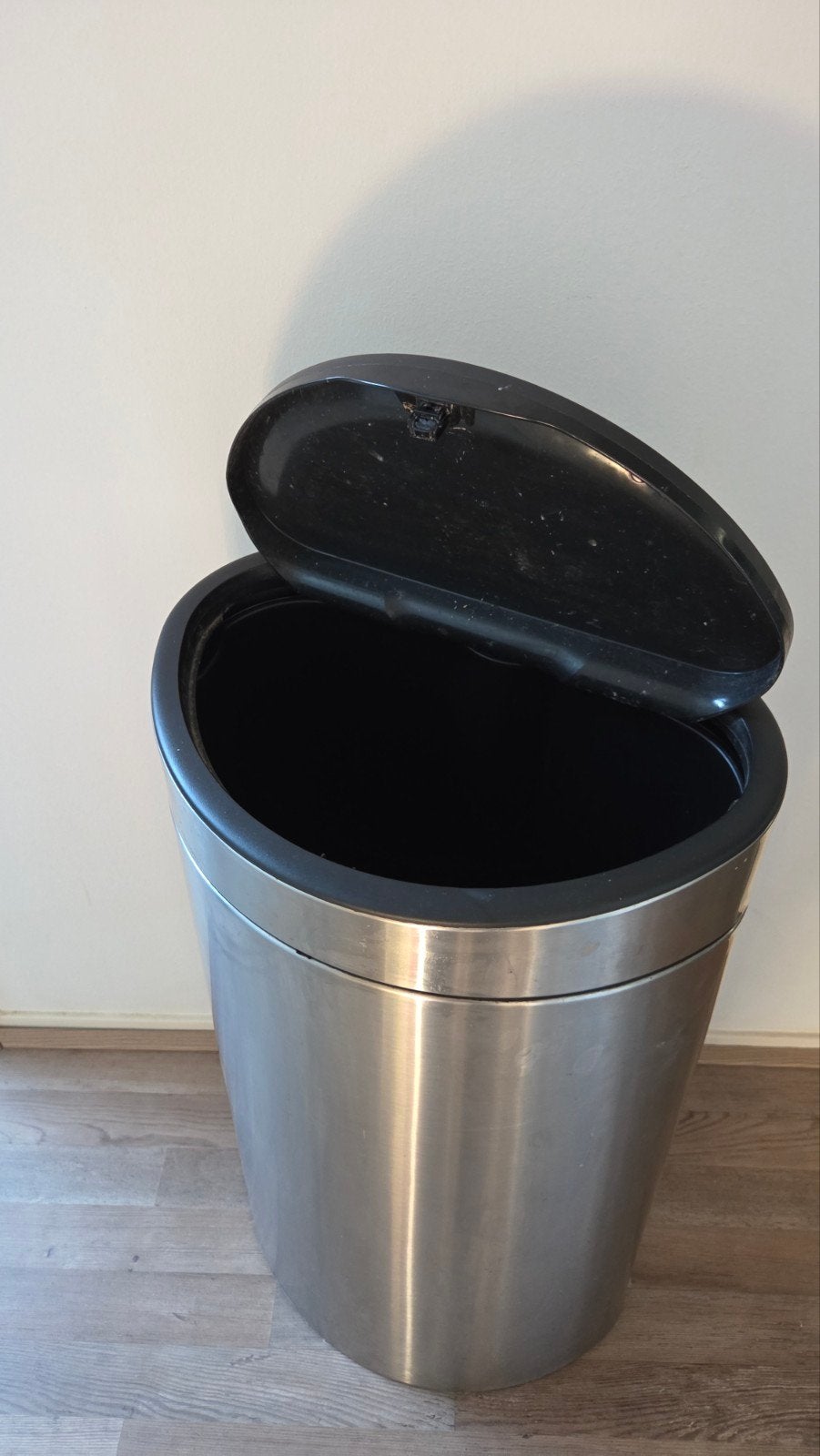 Brabantia Touch Bin 40L, 40 liter of meer, Ophalen, Gebruikt, Rvs