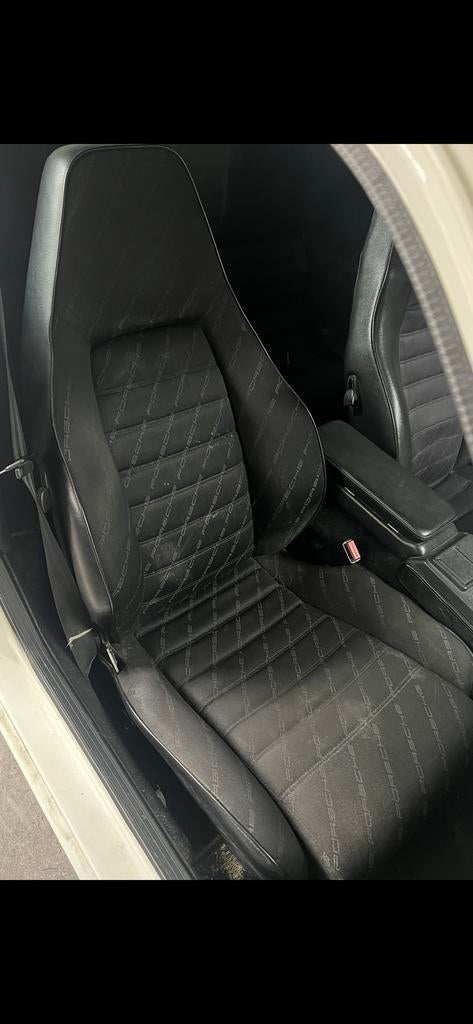 Porsche Turbo Recaro Stoel + Achterbank - Zeldzaam!, Auto-onderdelen, Interieur en Bekleding, Porsche, Gebruikt, Ophalen of Verzenden