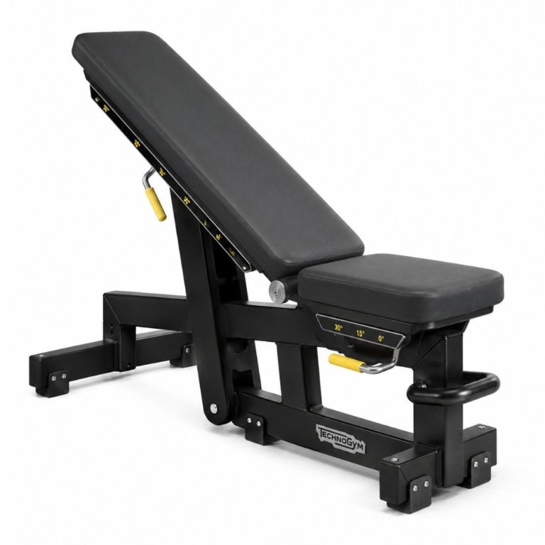 Technogym - Pure Strength - Adjustable Bench, Ophalen of Verzenden, Zo goed als nieuw, Benen, Fitnessbank