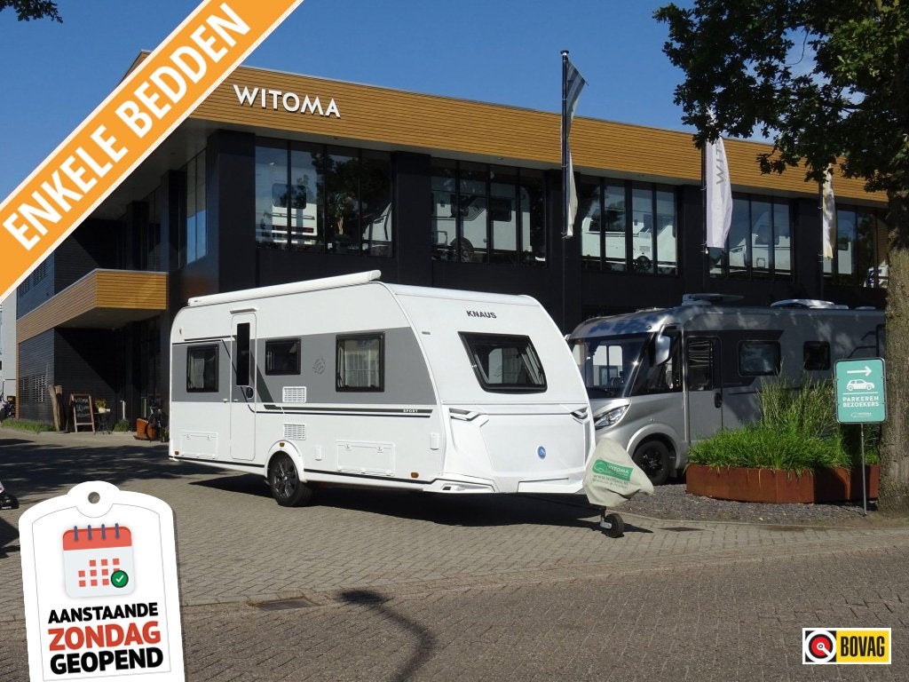 Knaus Sport 500 EU super compleet, Rondzit, Bedrijf, 5 tot 6 meter, Knaus