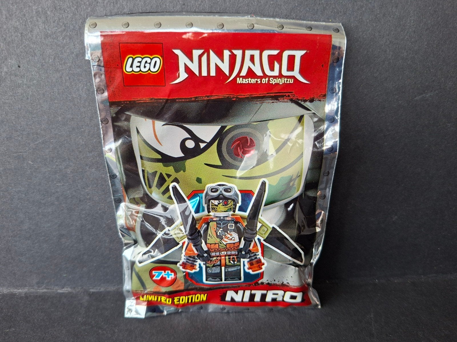 Lego minifig NIEUW Ninjago Nitro Masters of Spinjitzu, Kinderen en Baby's, Lego, Nieuw, Ophalen of Verzenden, Minifiguur