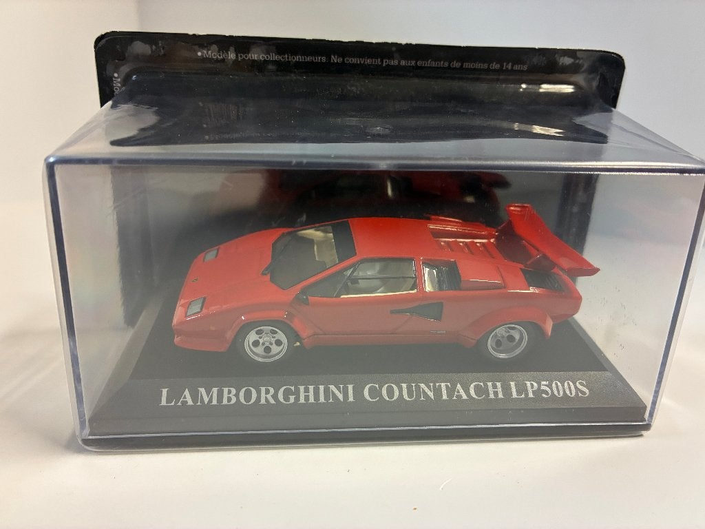 27281: Lamborghini Countach LP500S - Atlas 1:43, Auto, Nieuw, Ophalen of Verzenden, Bachsatztstr. 54 D 72131 Ofterdingen, Germany